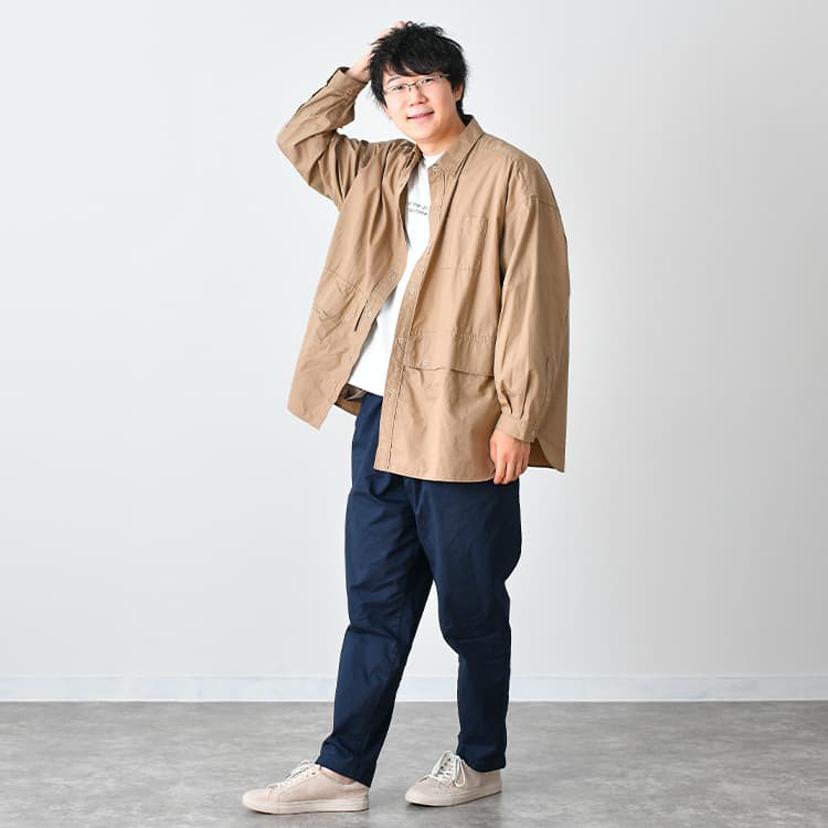 借りたシュンスケの私服