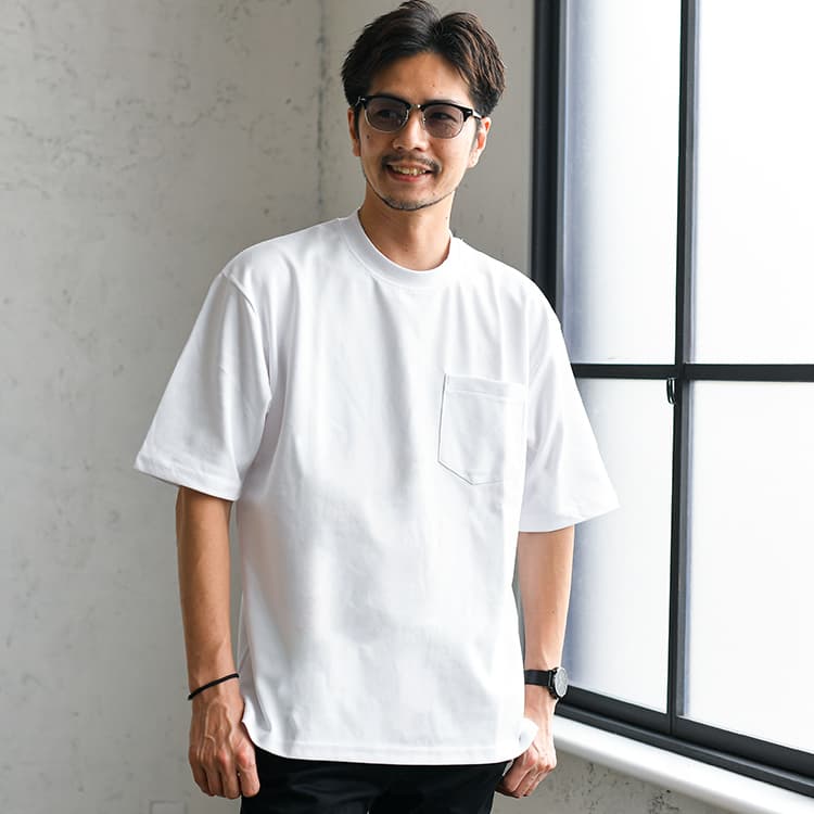 吸汗速乾 ビッグシルエット 半袖Tシャツ